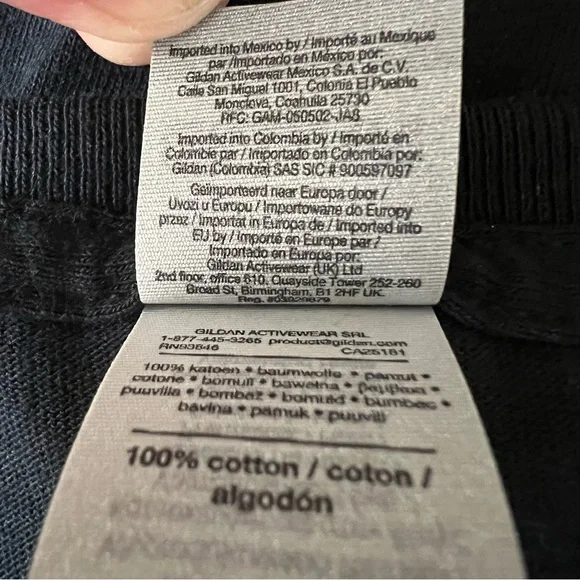 Gildan Heavy Cotton T-shirt “Fear Not…” Isaiah 41:10 - Picture 5 of 7